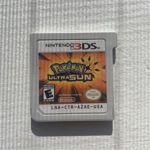 Pokémon ultra sun 3DS game loose